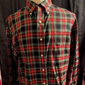 Men's Jos A. Bank Long Sleeve Dress Shirt Button Front Medium Regular Fit